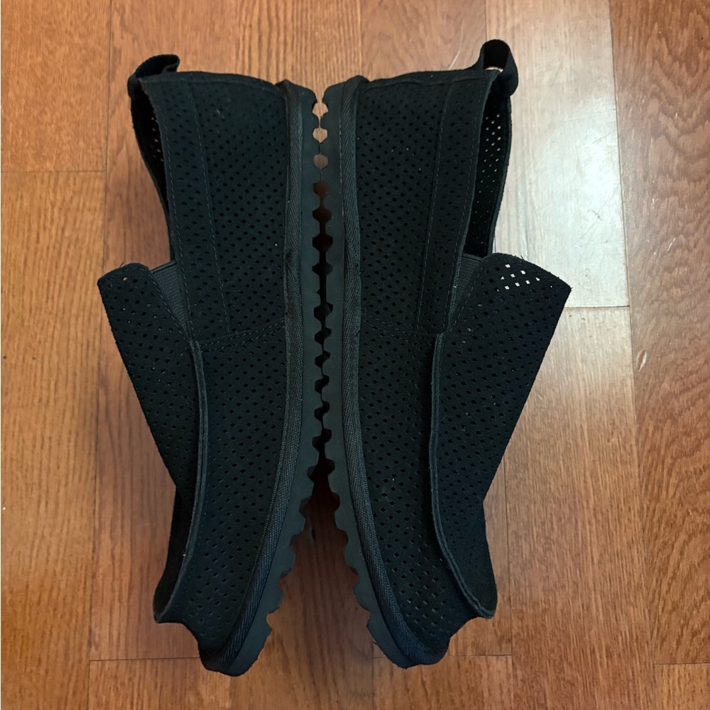 Flojos Shoes La Paz Loafer Men's size 9 1/2 - Black Mesh. Super lightweight - Picture 3 of 5